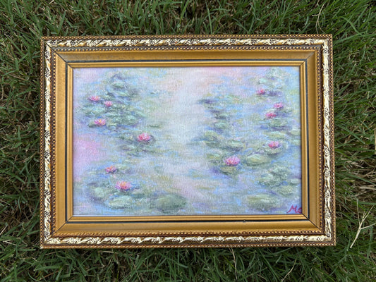 6x4 waterlilies print