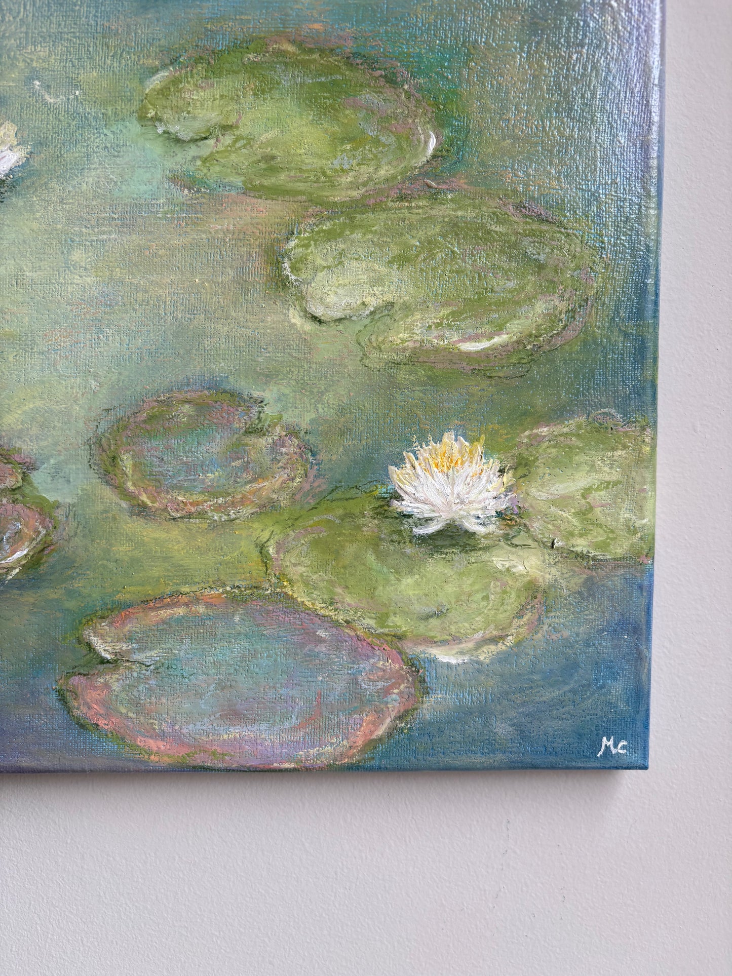 original waterlilies art