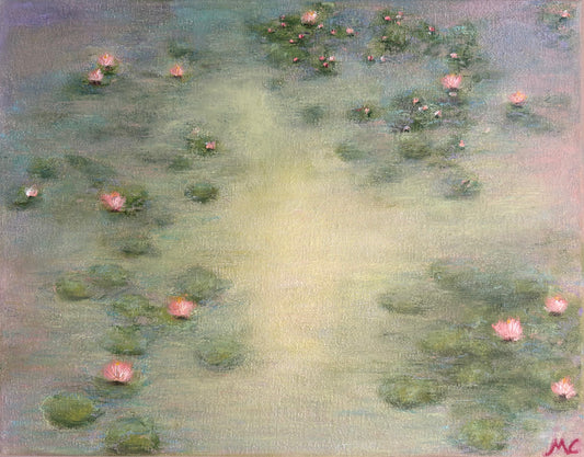 original waterlilies art