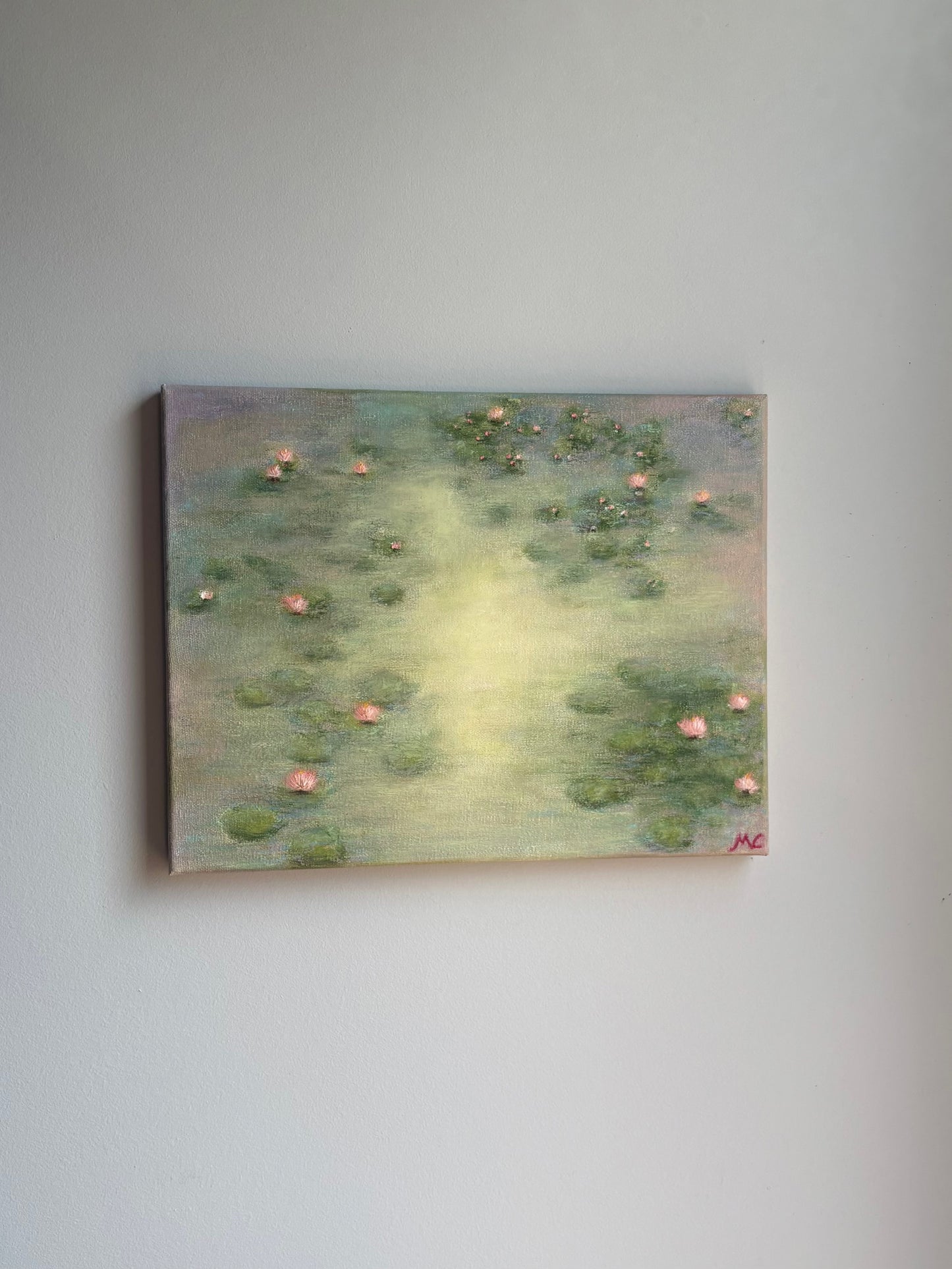 original waterlilies art