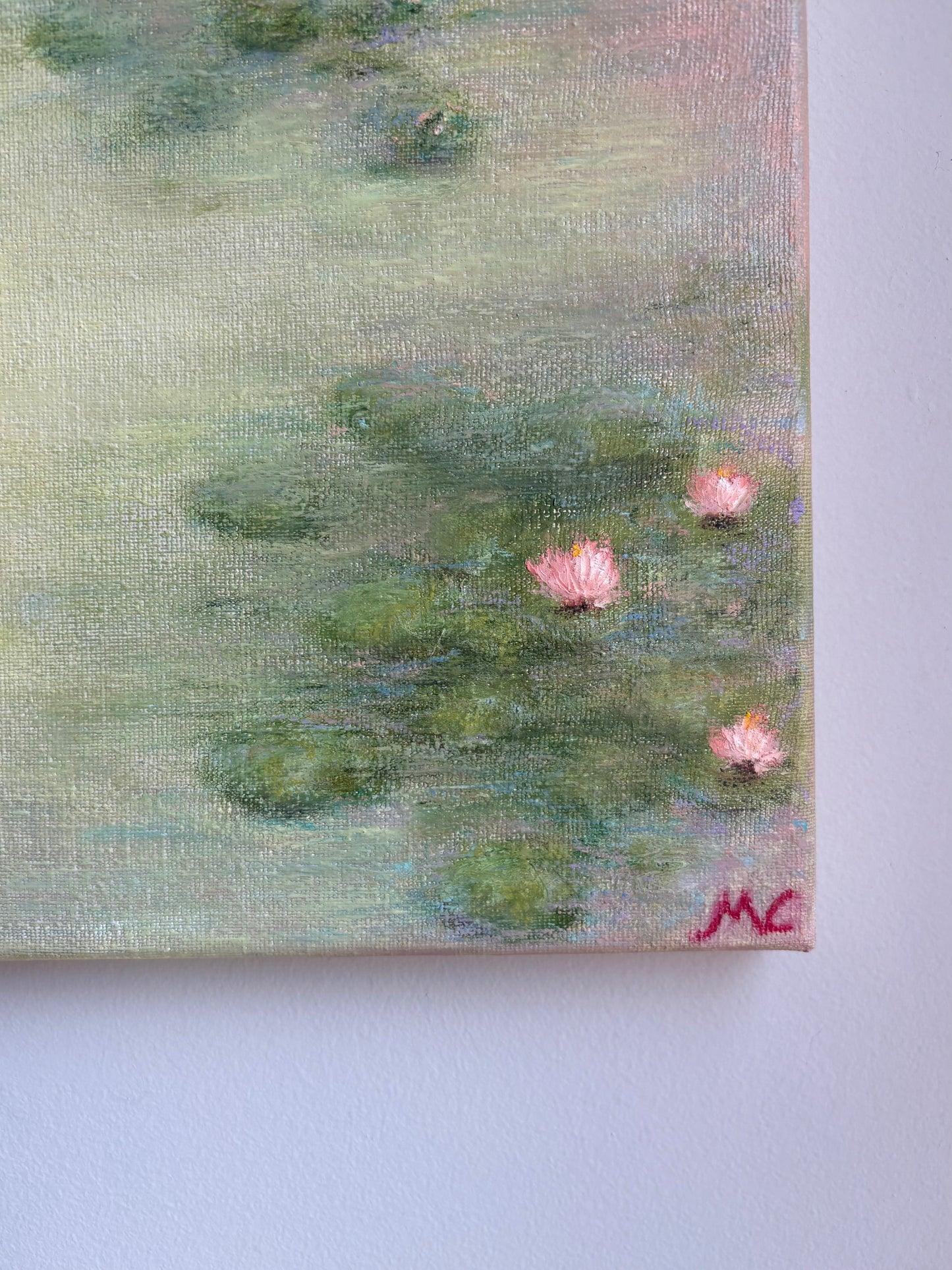 original waterlilies art