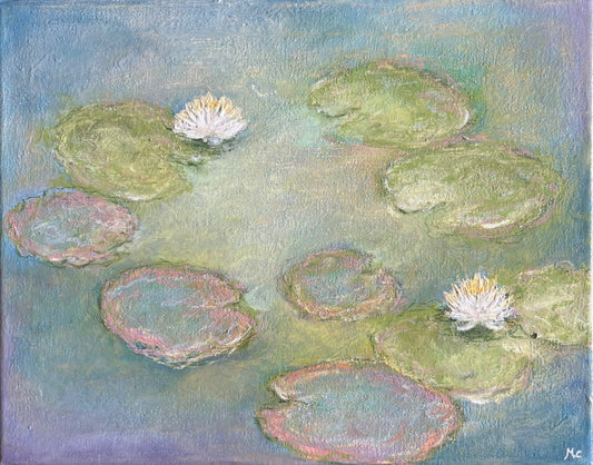 original waterlilies art